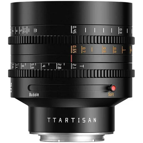 TTArtisan Cine 50mm T2.1 Sony E Negru