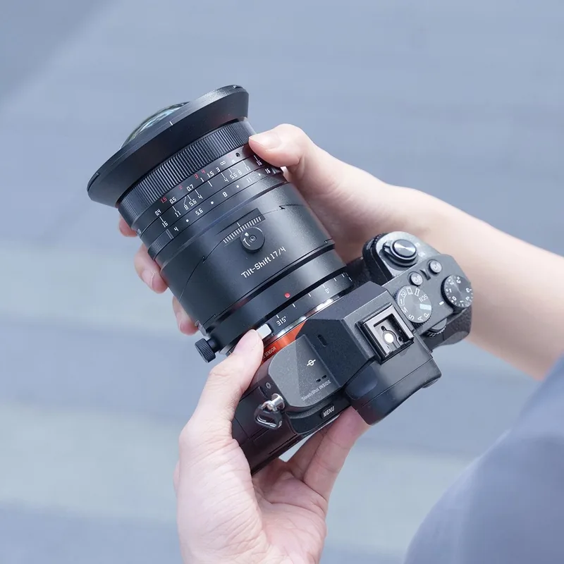 TTArtisan Tilt Shift 17mm F4 Fuji GFX Negru - imagine 3