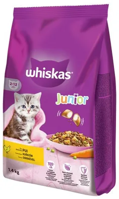 Hrana Uscata pentru Pisoi Whiskas Junior Pui 1.4kg