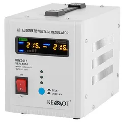 Stabilizator de Tensiune Automat KEMOT URZ3412 1000VA 600W 230V Relee