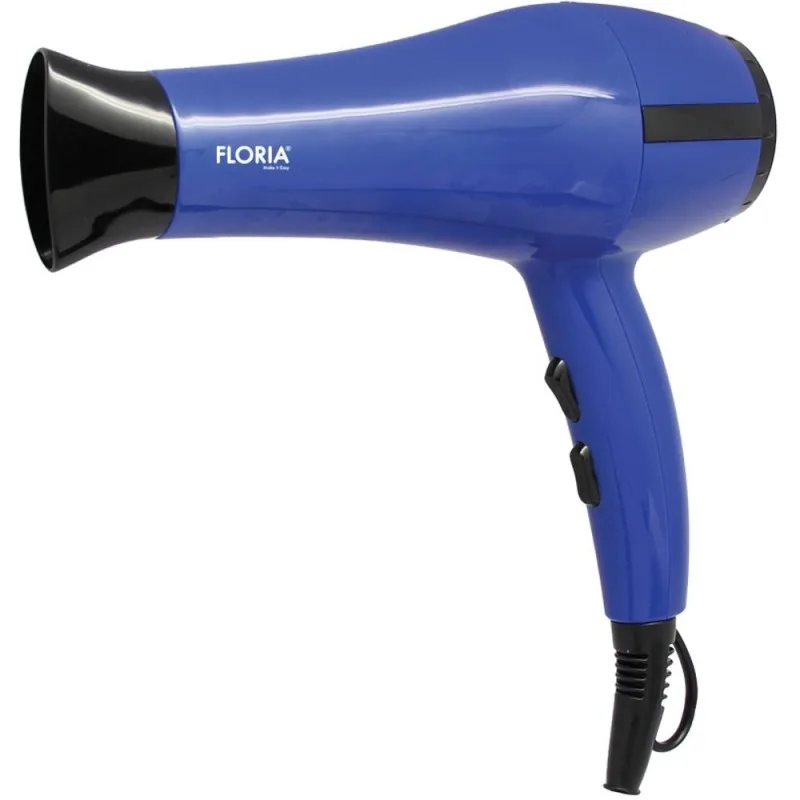 Uscator de Par Floria 1800W 2 Trepte Viteza Albastru