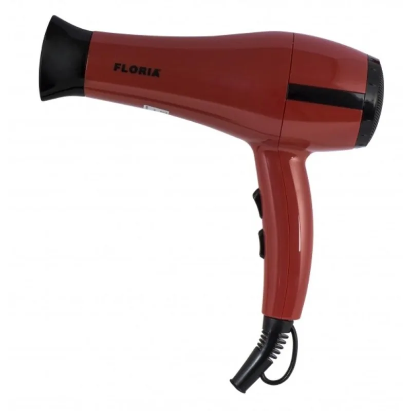 Uscator de Par Floria 2 Trepte Viteza 1800W Rosu