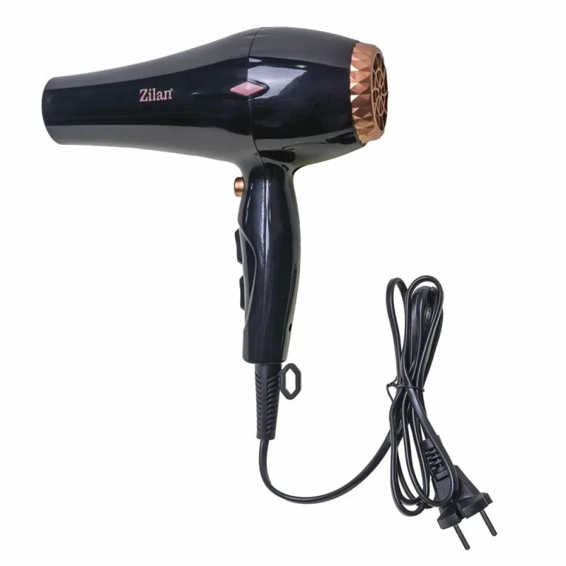 Uscator de Par Zilan 3 Trepte Viteza 3 Trepte Temperatura 1800-2200W Negru