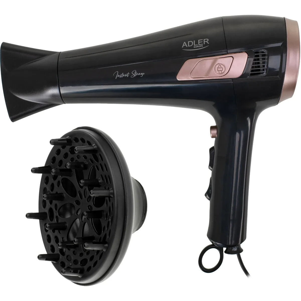 Uscator de Par Adler AD 2283 2400W Black/Golden Rose