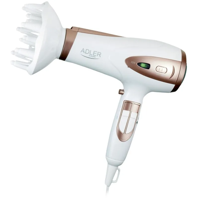 Adler AD 2248 2200W Ionizare Alb - imagine 2