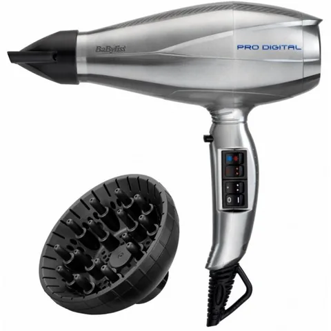 Babyliss 6000E Pro Digital 2200W Argintiu