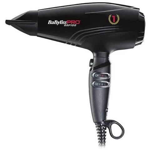Babyliss Pro Rapido Profesional 2200W Ionic Negru