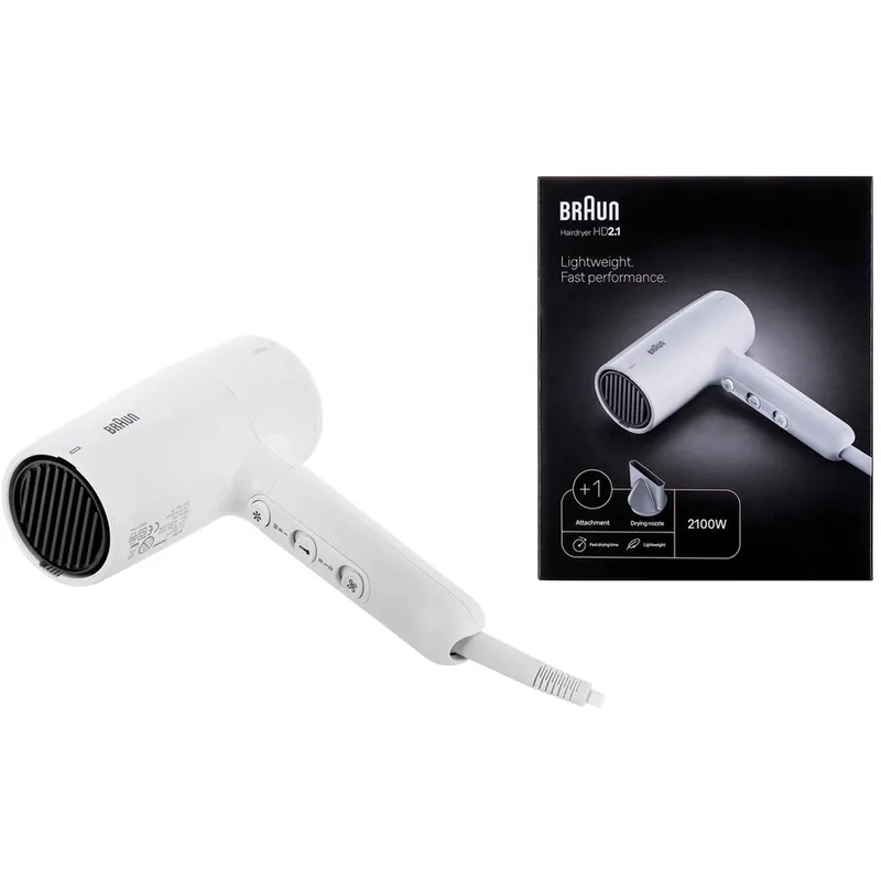 Uscator de Par Braun HD210E 2100W Alb