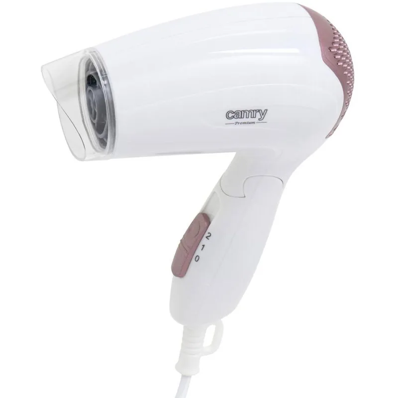Uscator de Par de Calatorie Camry CR2254 Pliabil Compact 1200W Alb - imagine 2