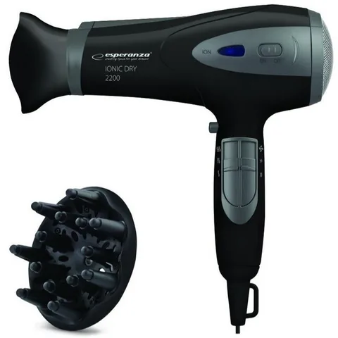 Uscator de Par Esperanza 2200W Cablu 1.8m Negru