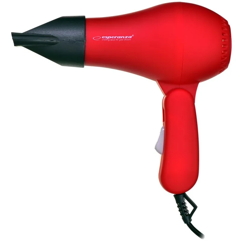 Uscator de Par Esperanza 750W Nivel Incalzire 2 Cablu 1.6m Rosu