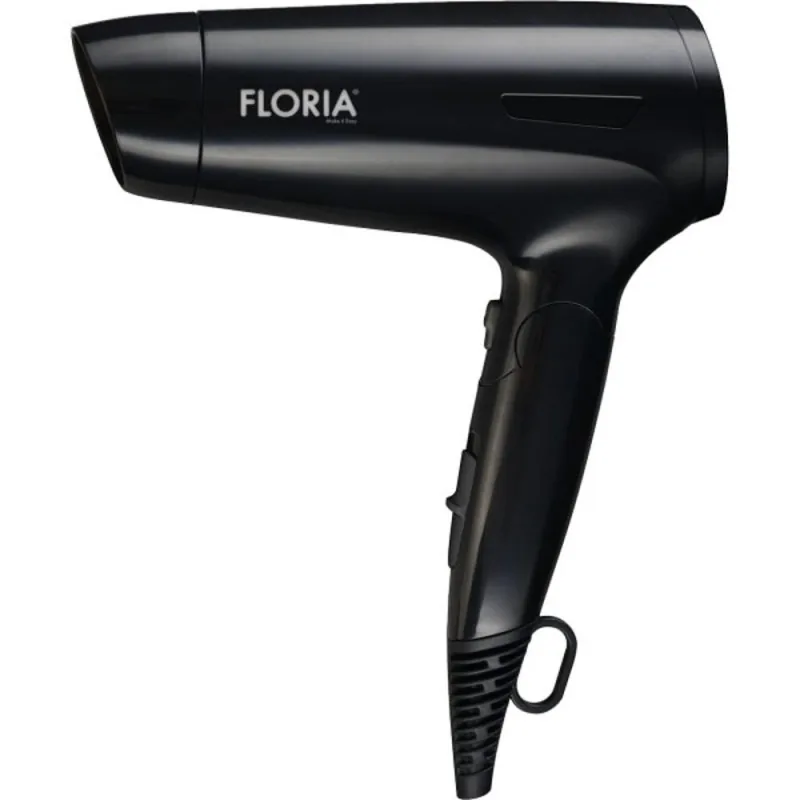 Uscator de Par Floria 1600W 2 Trepte de Viteza Negru