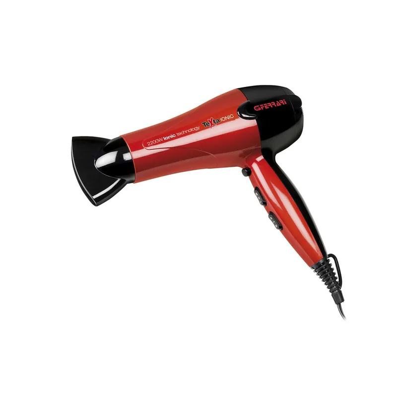 G3Ferrari Texta Ionic 2200W 2 Viteze 3 Trepte Rosu Negru