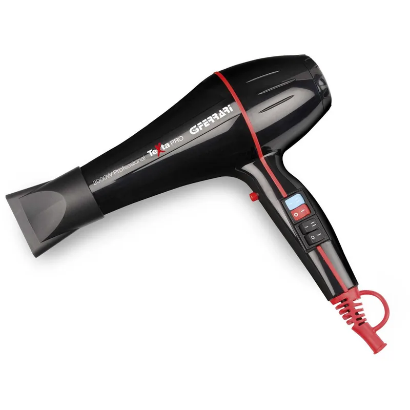 Uscator de Par G3Ferrari G30003 Textapro 2000W 2 Viteze 3 Trepte Negru