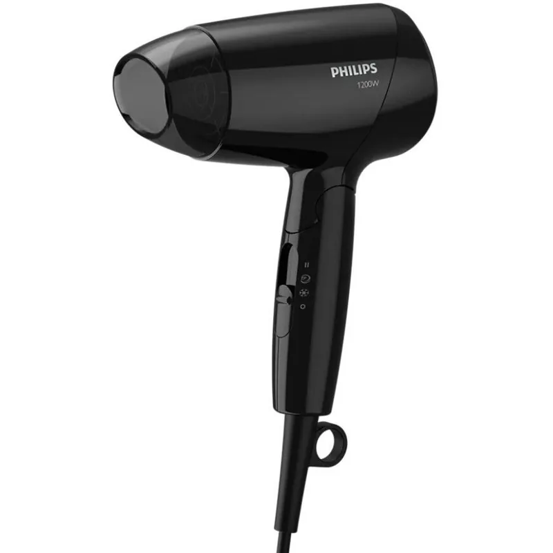 Uscator de Par Philips BHC010/00 1200W 3 Niveluri Incalzire 3 Viteze Negru