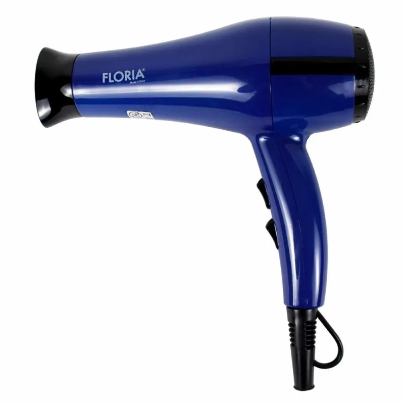 Uscator de Par Floria 2000W Protectie la Supraincalzire Albastru