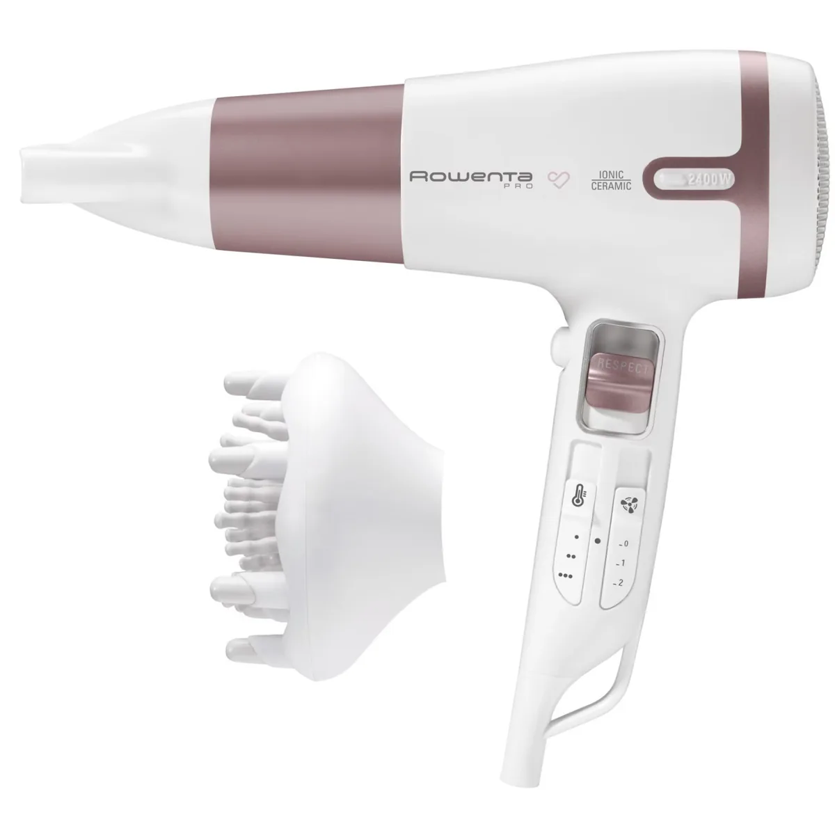 Rowenta Pro Respect Premium Care 2400W Alb