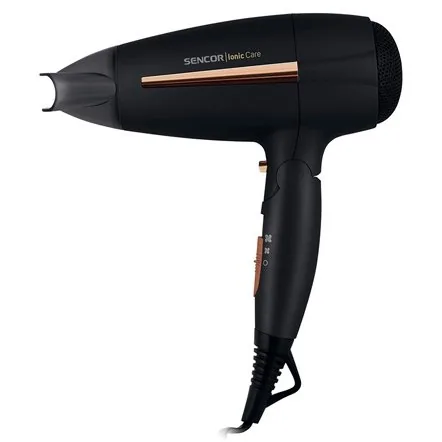 Uscator de Par Sencor Ionic Care Maner Pliabil 2000W Negru