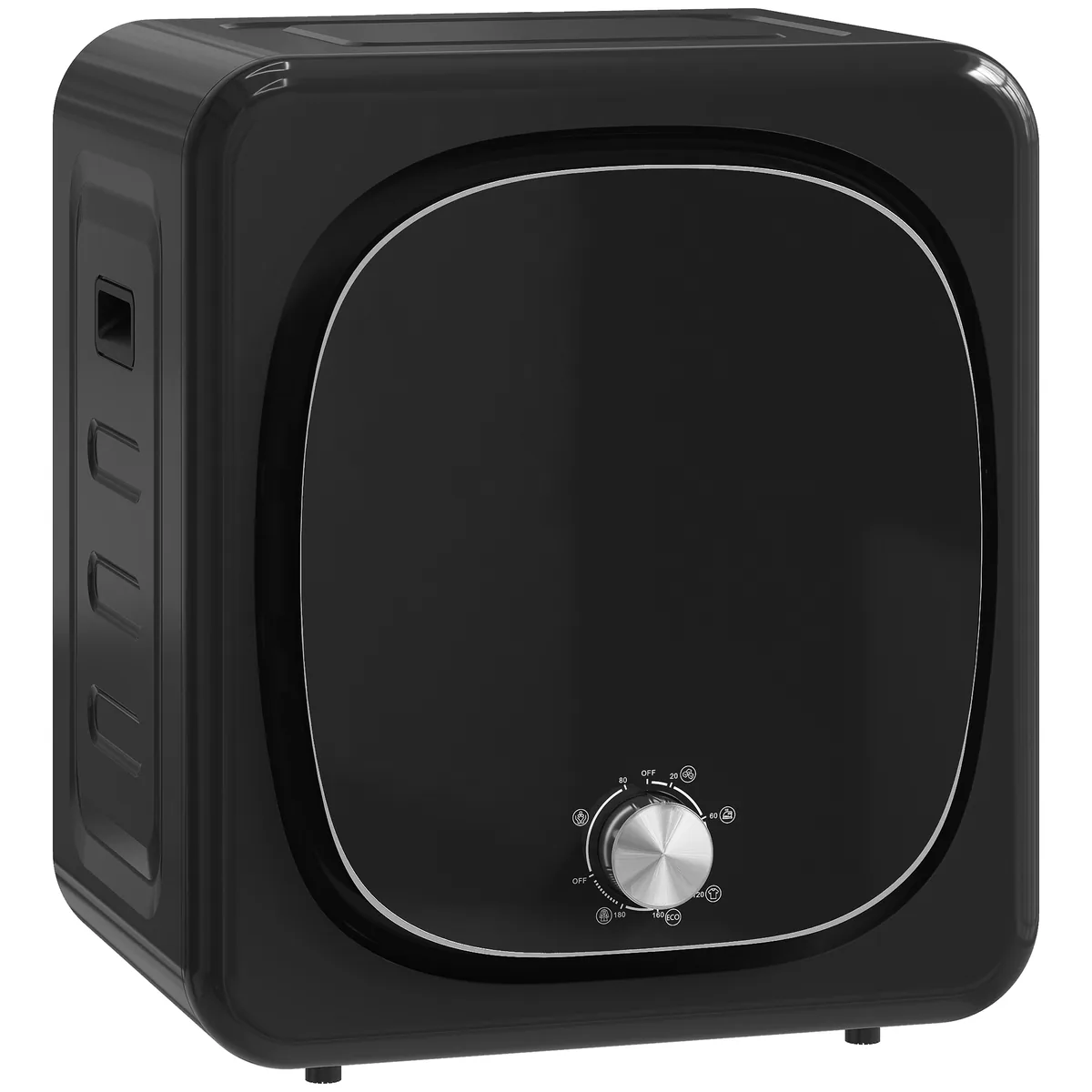 Uscător de Rufe Electric HOMCOM cu Evacuare 800W 4kg 5 Moduri de Uscare