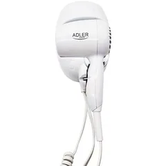 Uscator de Par Adler 160W 2 Viteze 2 Temperaturi Alb
