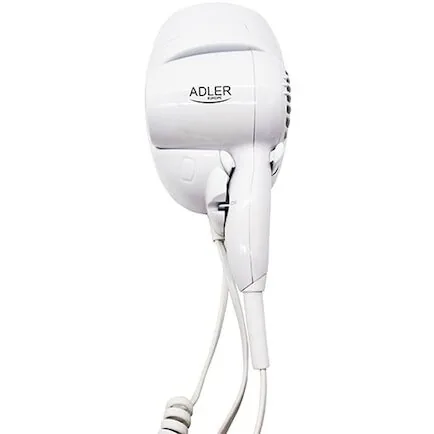 Uscator de Par Adler 160W 2 Viteze 2 Temperaturi Alb