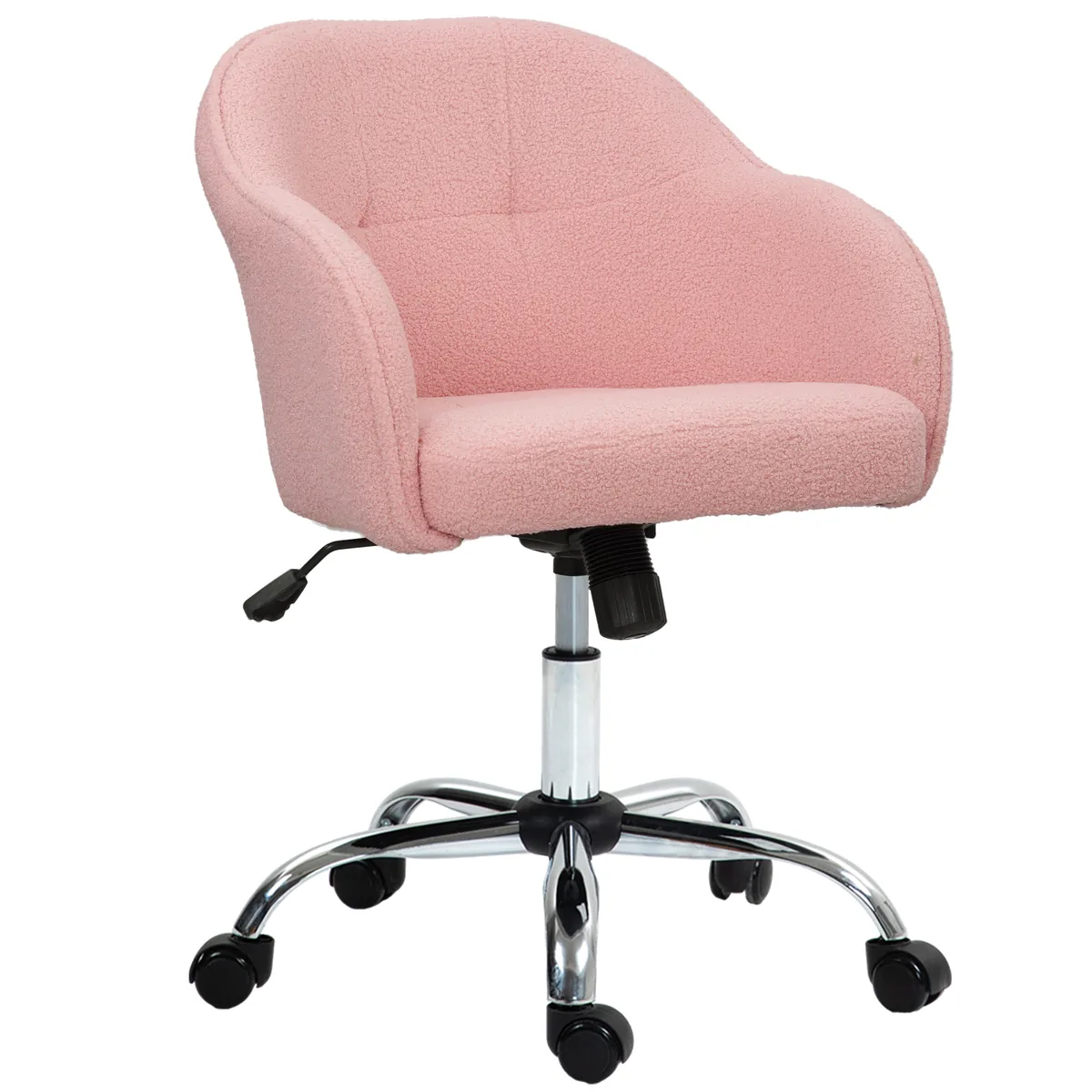 Scaun de Birou HOMCOM Roz Reglabil