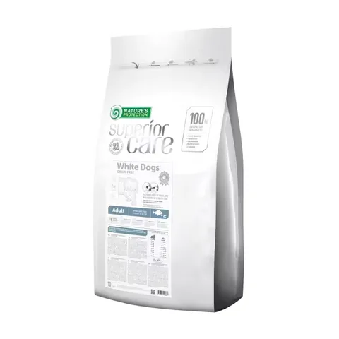 Natures Protection Superior Care White Dogs Grain Free White Fish 10kg Mini
