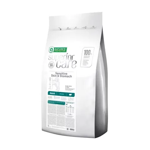 Hrana Natures Protection Superior Care Sensitive Skin & Stomach Lamb Adult 10kg