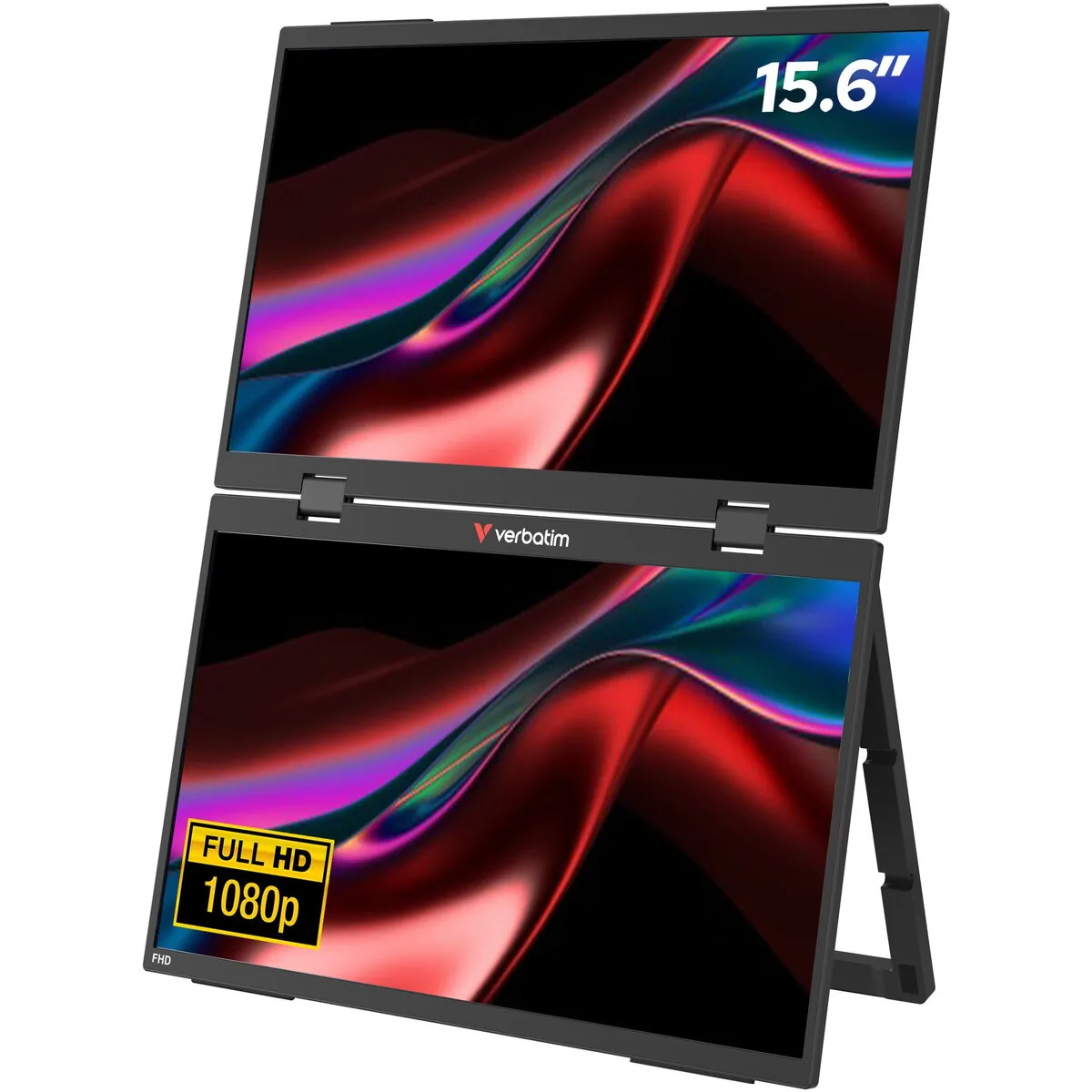 Verbatim Dual Monitor Essentials 2x 15.6