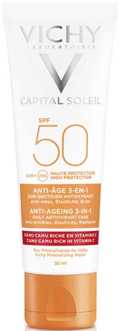 Crema de Protectie Solara Vichy Capital Soleil Anti-age SPF50 50ml