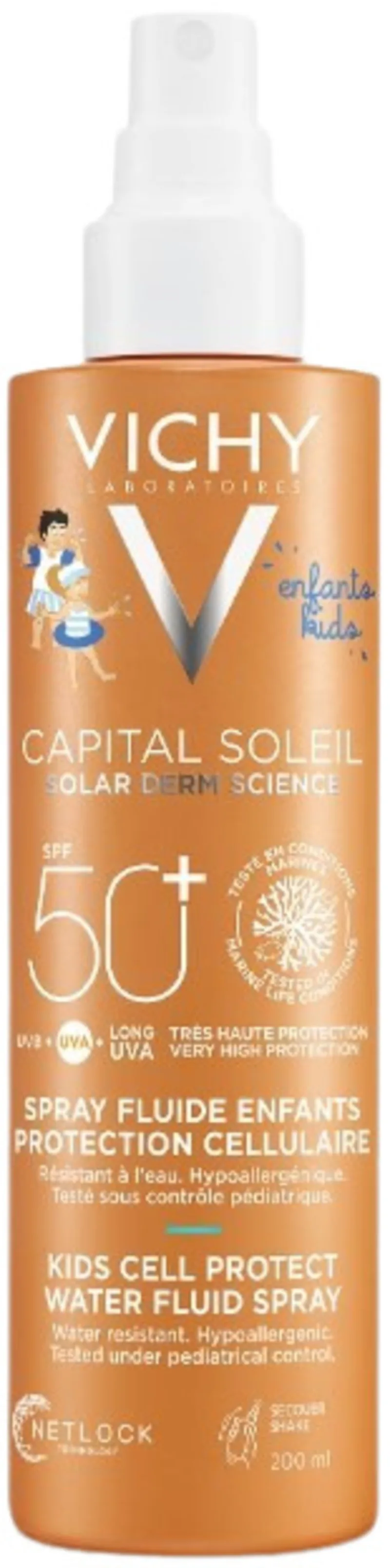 Vichy Capital Soleil Kids Cell Protect 200ml SPF50+ Copii