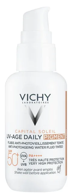 Fluid Tonifiant de Față Vichy Capital Soleil UV-Age Daily Pigment SPF50+ 40ml