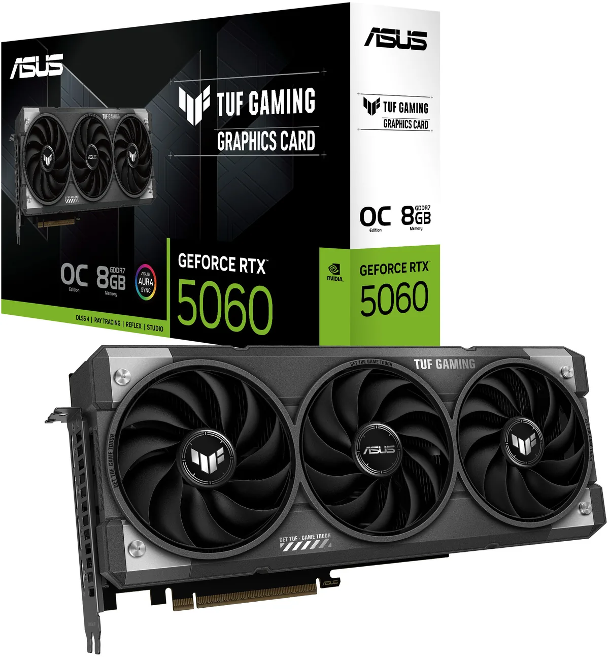 ASUS TUF Gaming GeForce RTX 5060 OC 8GB GDDR7