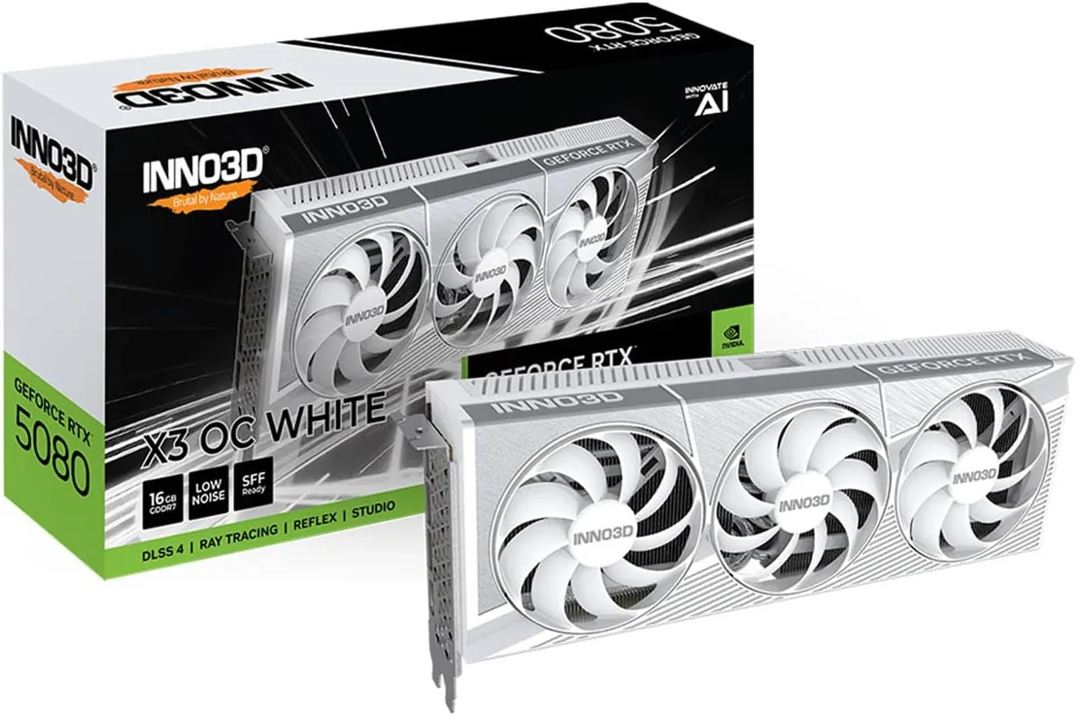 Inno3D GeForce RTX 5080 X3 OC 16GB Alb