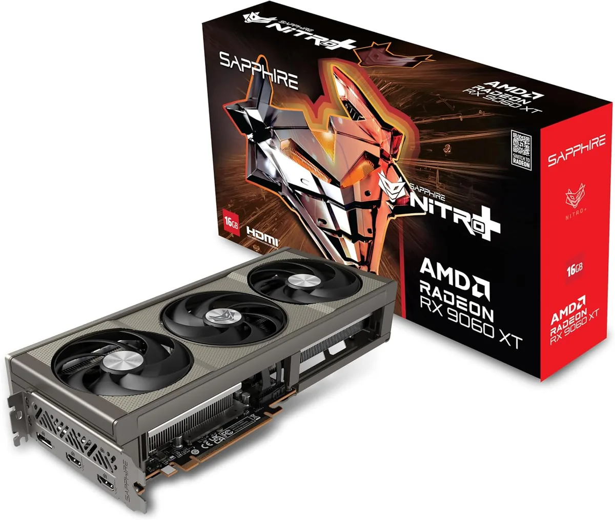 Sapphire NITRO+ Radeon RX 9060 XT 16GB GDDR6