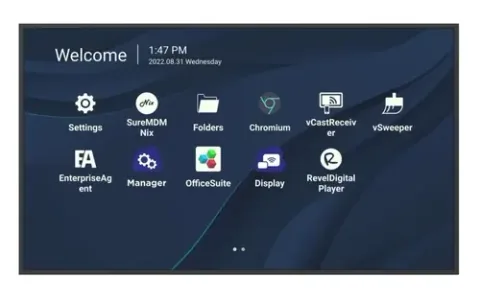 ViewSonic CDE6530 65inch Negru