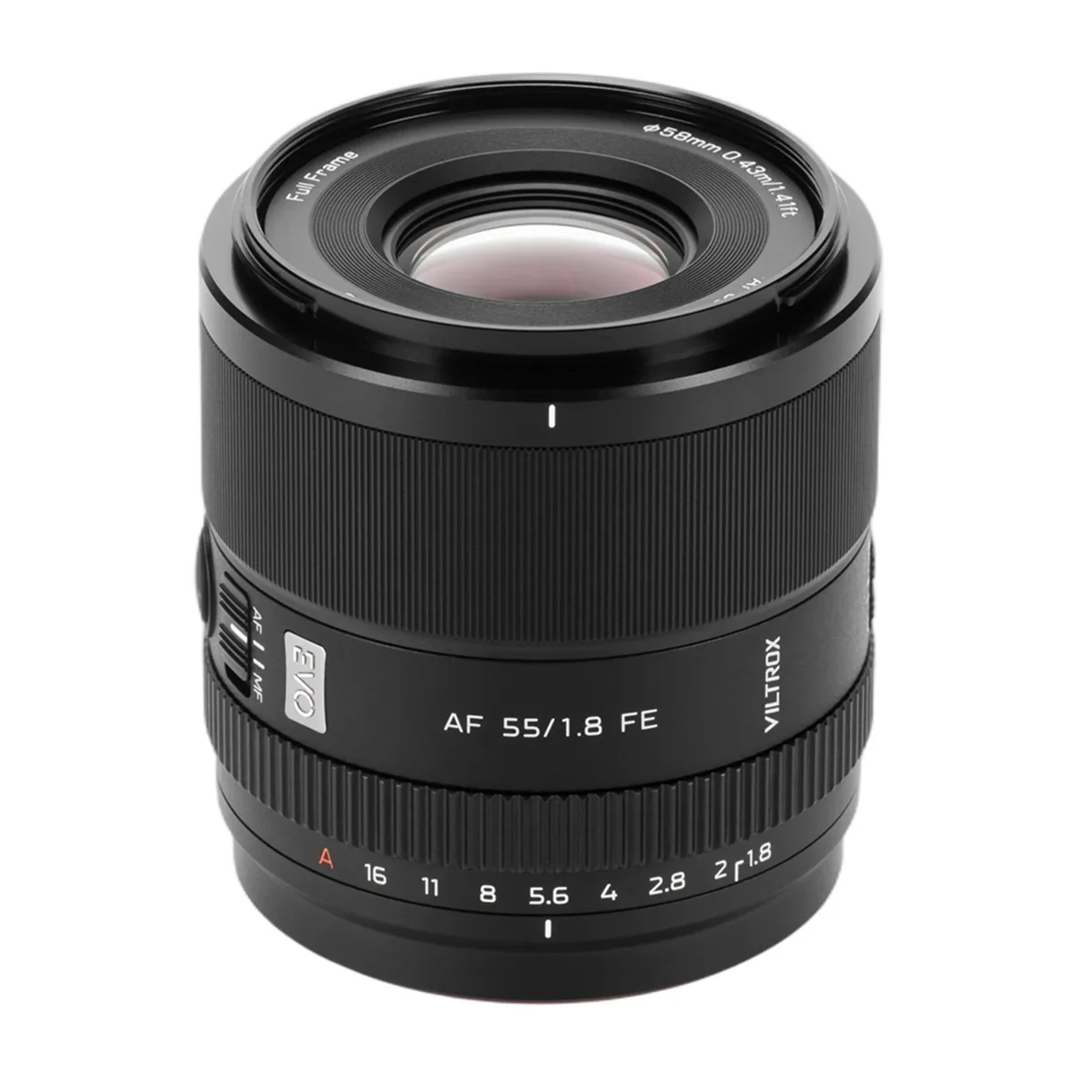 Viltrox AF 55mm F1.8 EVO Sony FE 58mm