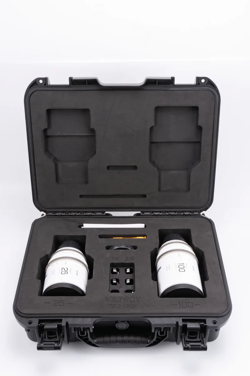Viltrox EPIC Kit 25/100mm T2 PL Full-Frame 1.33x - imagine 2