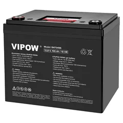 Vipow BAT0496 12.8V 100Ah LiFePO4 BMS - imagine 2