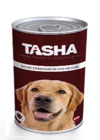 Conserva pentru Caini Tasha Vita 1240g