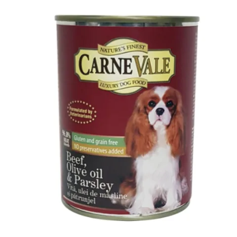 Conserva pentru Caini Carnevale Vita Patrunjel Ulei Masline 800g
