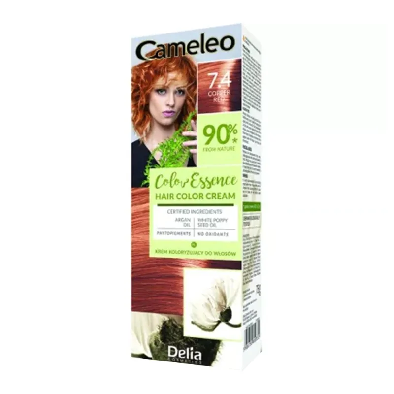 Vopsea de Par Cameleo Color Essence 7.4 Copper Red 75g