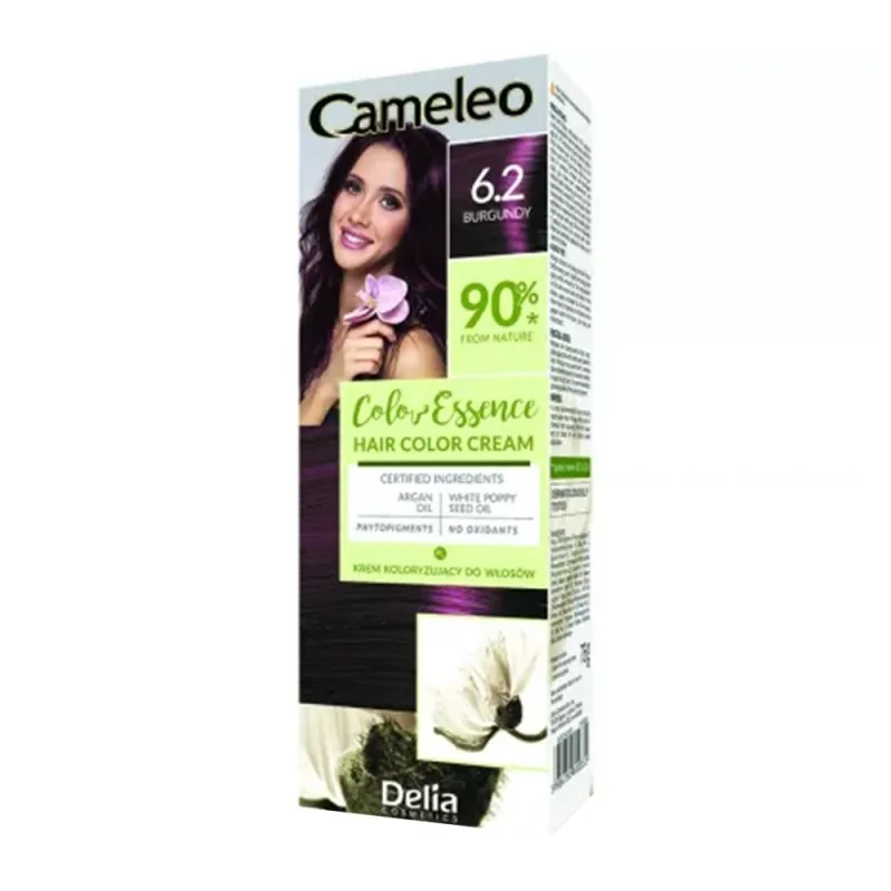 Vopsea de Par Cameleo Color Essence 75g 6.2 Burgundy