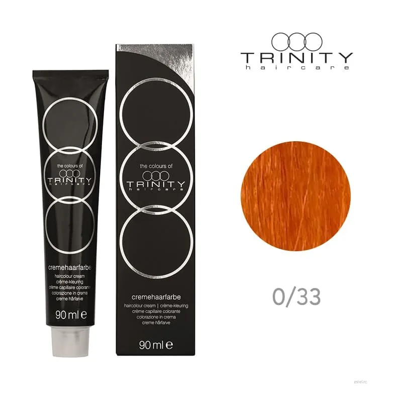 Vopsea de Par Colours of Trinity Trinity Haircare 0/33 Auriu 90ml