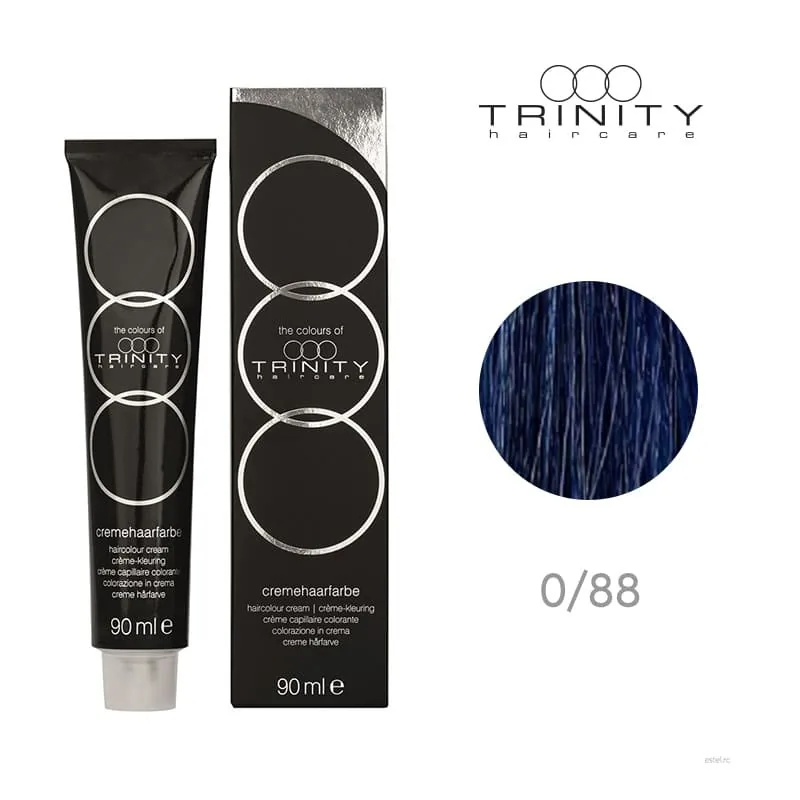 Vopsea de Par Colours of Trinity Trinity Haircare 0/88 Albastru 90ml