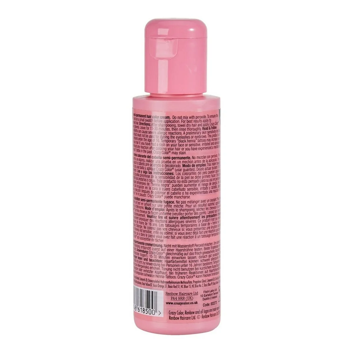 Vopsea de Păr Crazy Color Coral Red 100ml 46889 - imagine 2