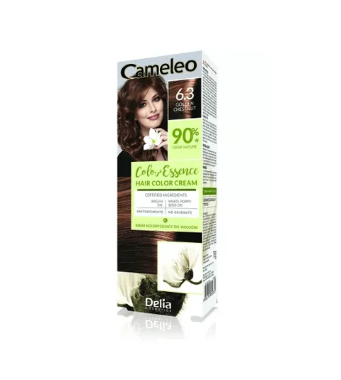 Vopsea de Par Delia Cosmetics Cameleo Color Essence 6.3 Golden Chestnut 75g