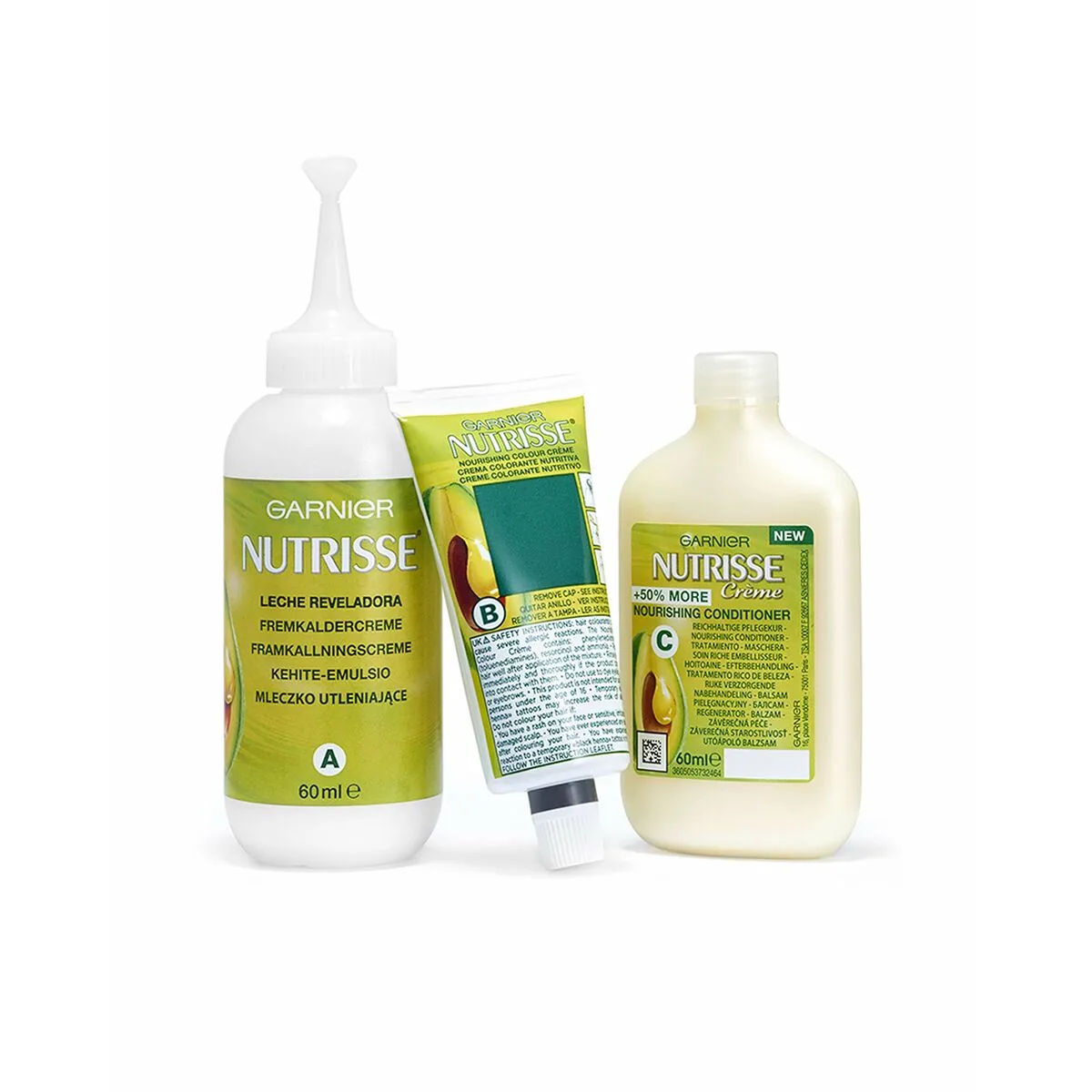 Vopsea de Păr Garnier Nutrisse Crème Blond Cenușiu Platina - imagine 7