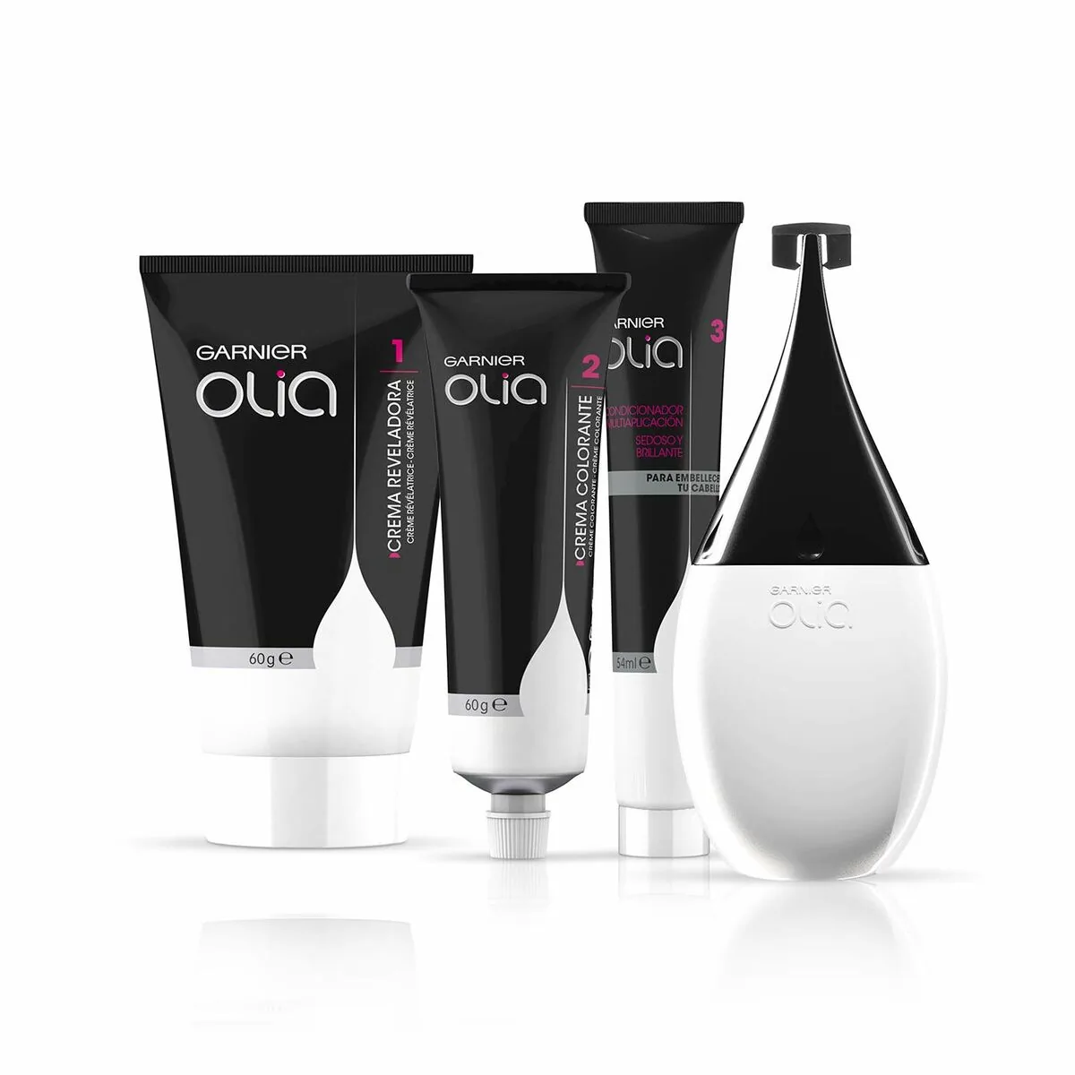 Vopsea de Par Garnier Olia Negru Diamant - imagine 3