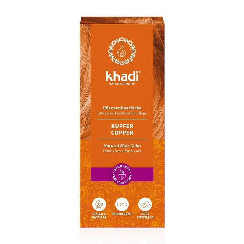 Vopsea de Par Khadi Cupru 100g